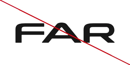 Usage interdit du logo FAR : déformer